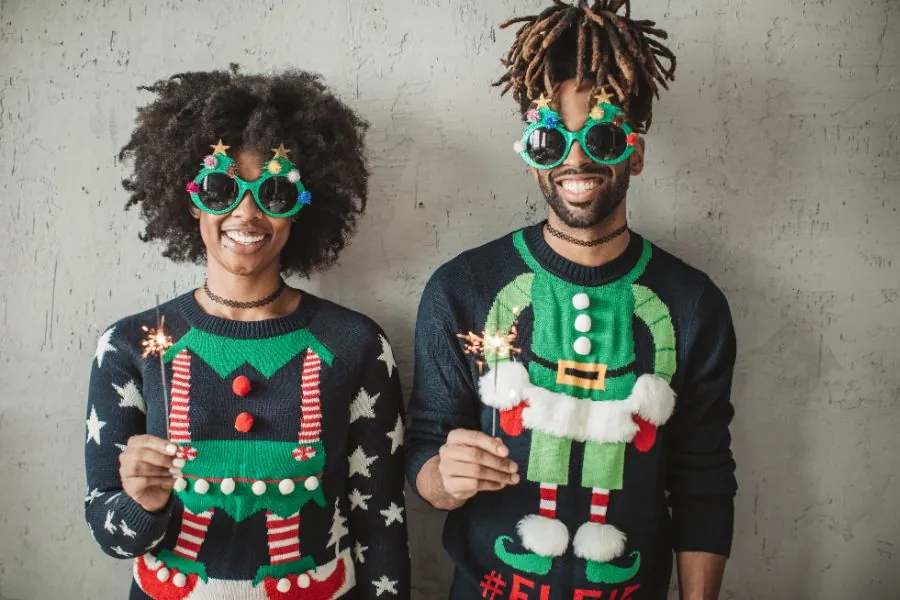 Weihnachtstradition Ugly Christmas Sweaters