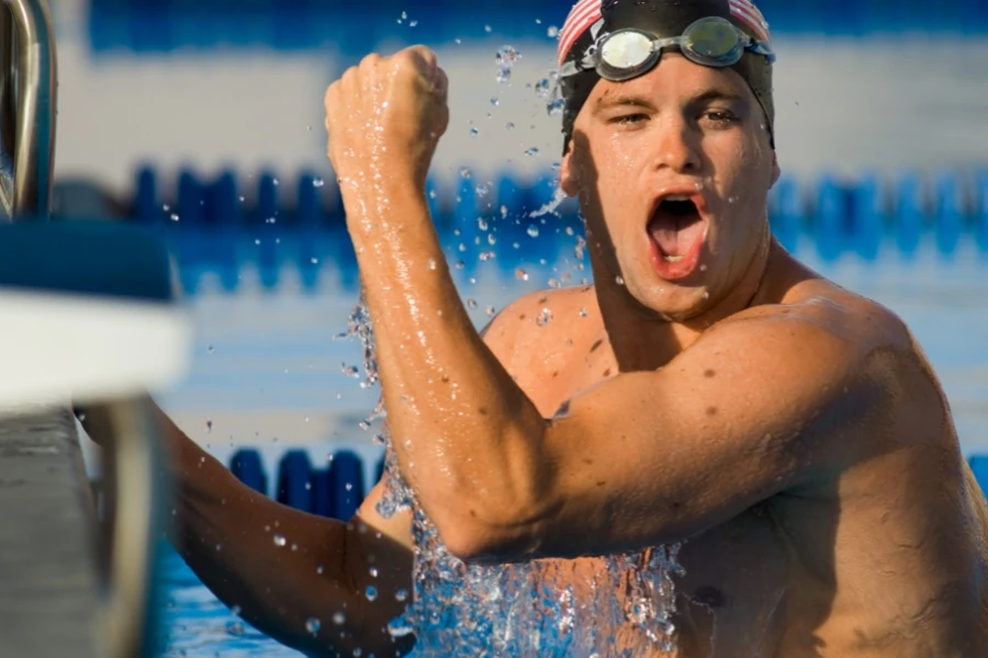 Englisch Redewendungen zum Sport - Schwimmer